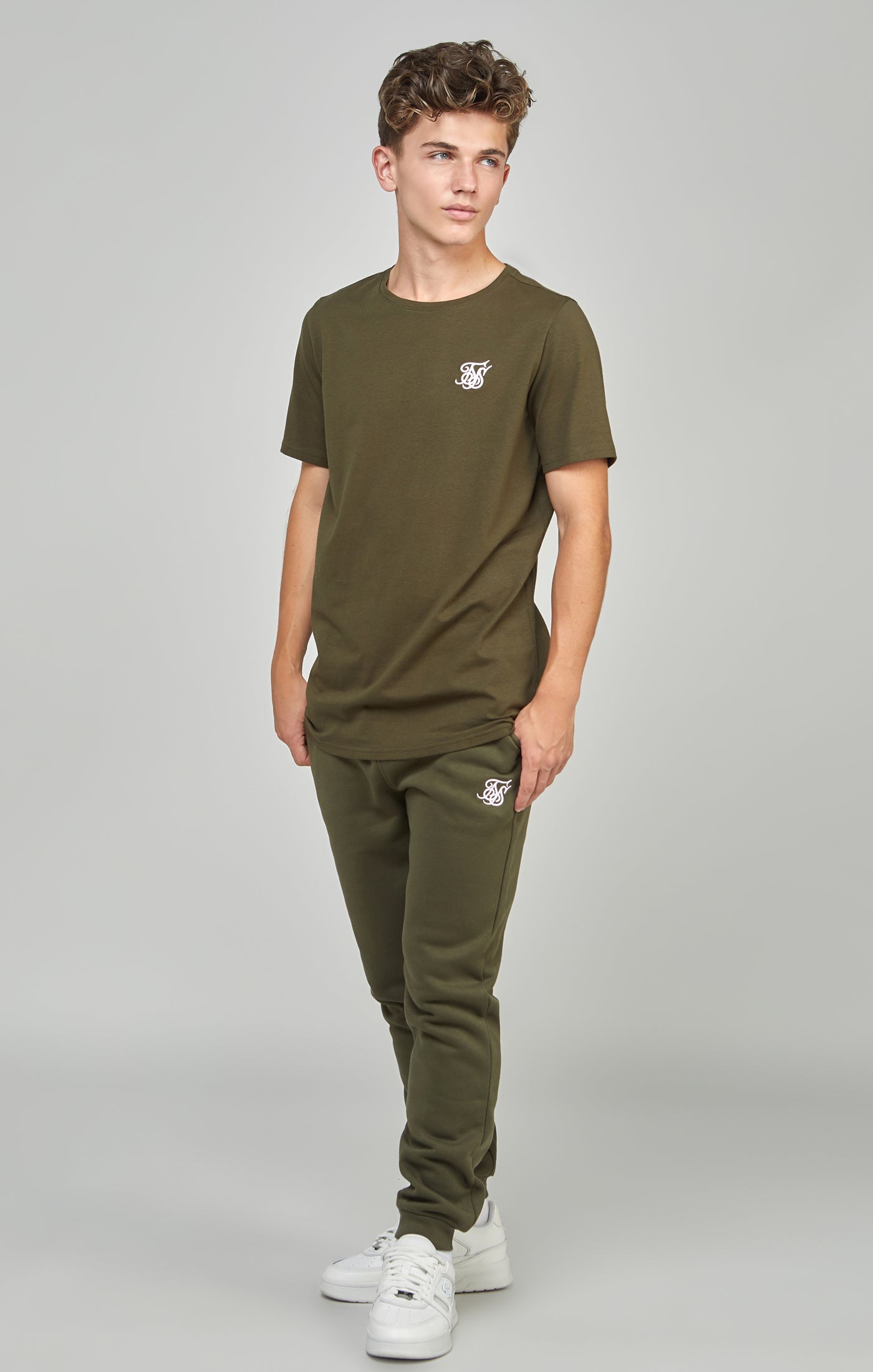 Load image into Gallery viewer, Boys Khaki Essentials T-Shirt (3)