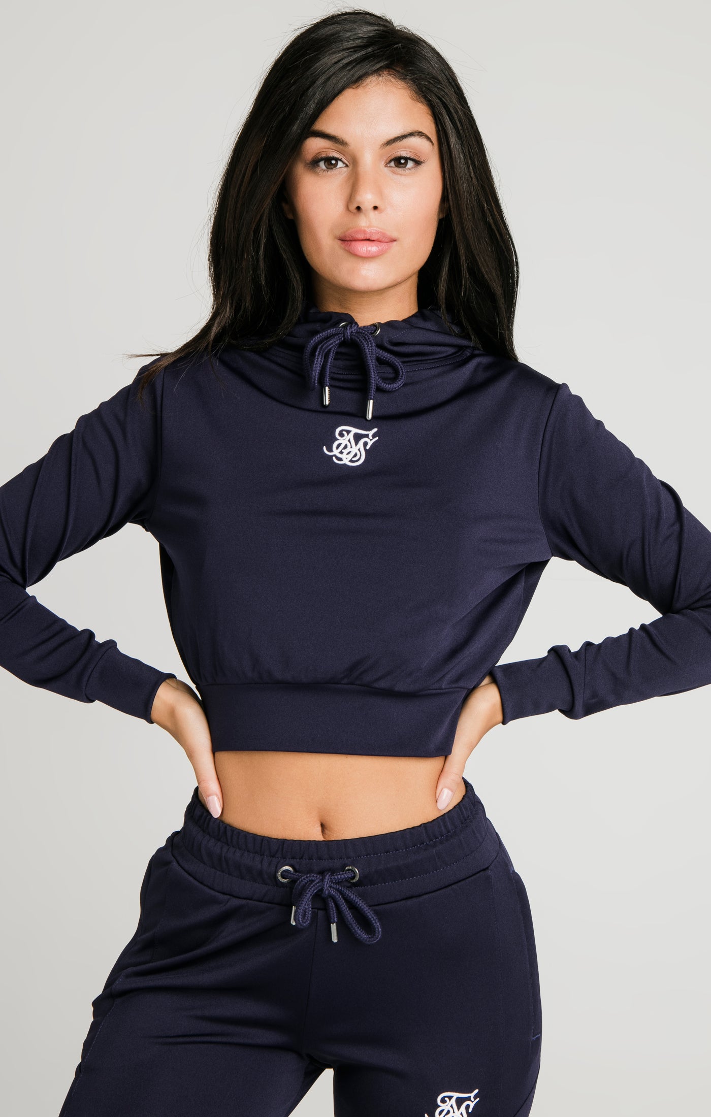 Load image into Gallery viewer, Navy Essential Track Top