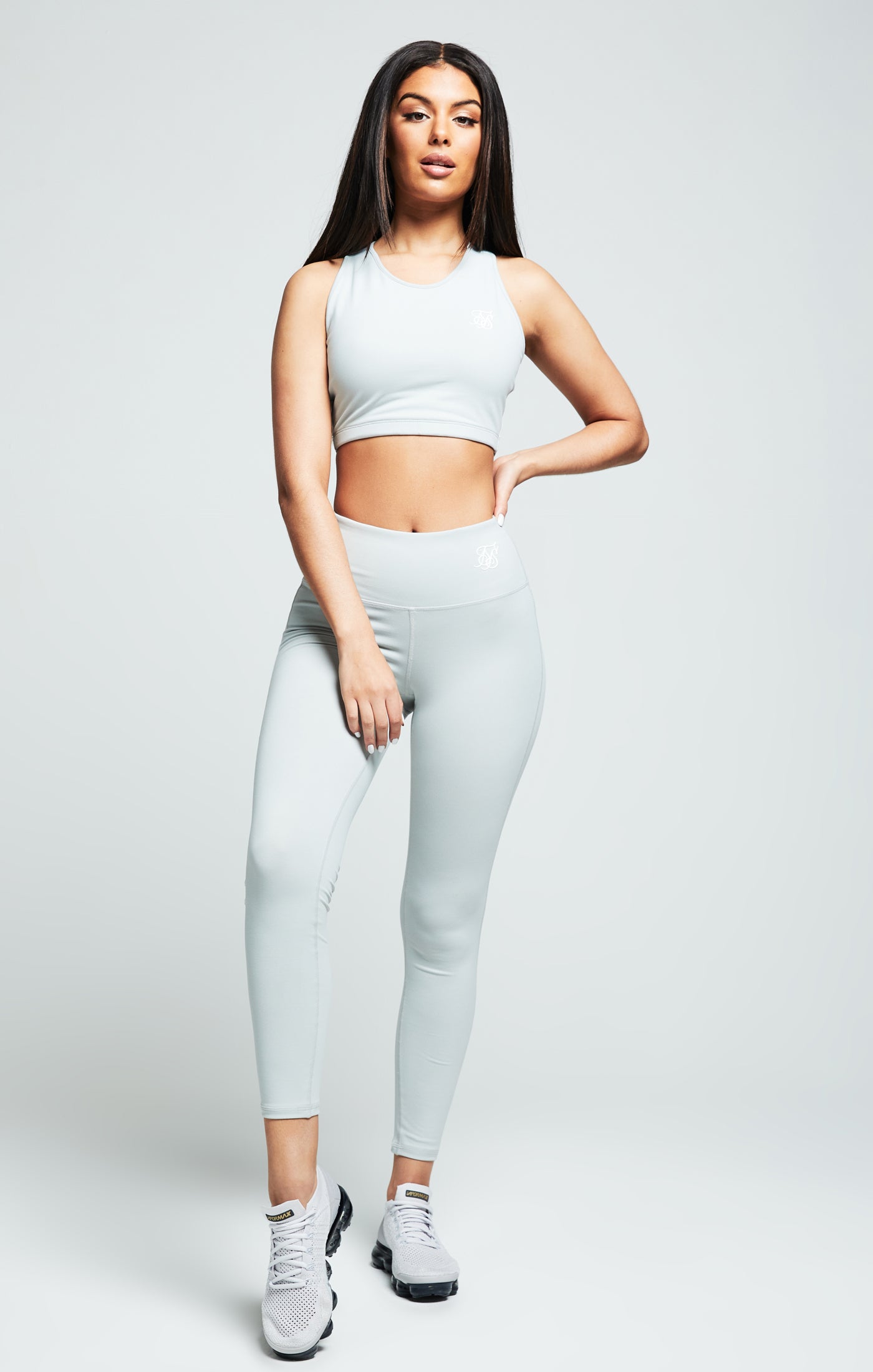 Load image into Gallery viewer, Grey Essential Gym Bralette (2)