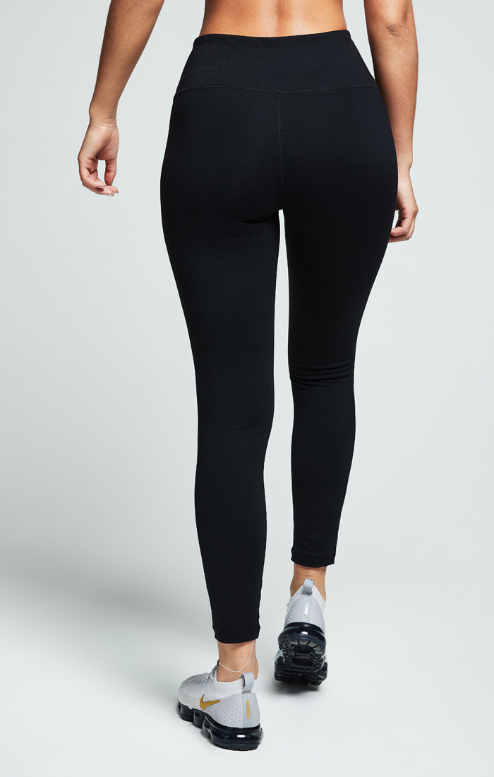 Load image into Gallery viewer, Black Essential Gym Legging (2)