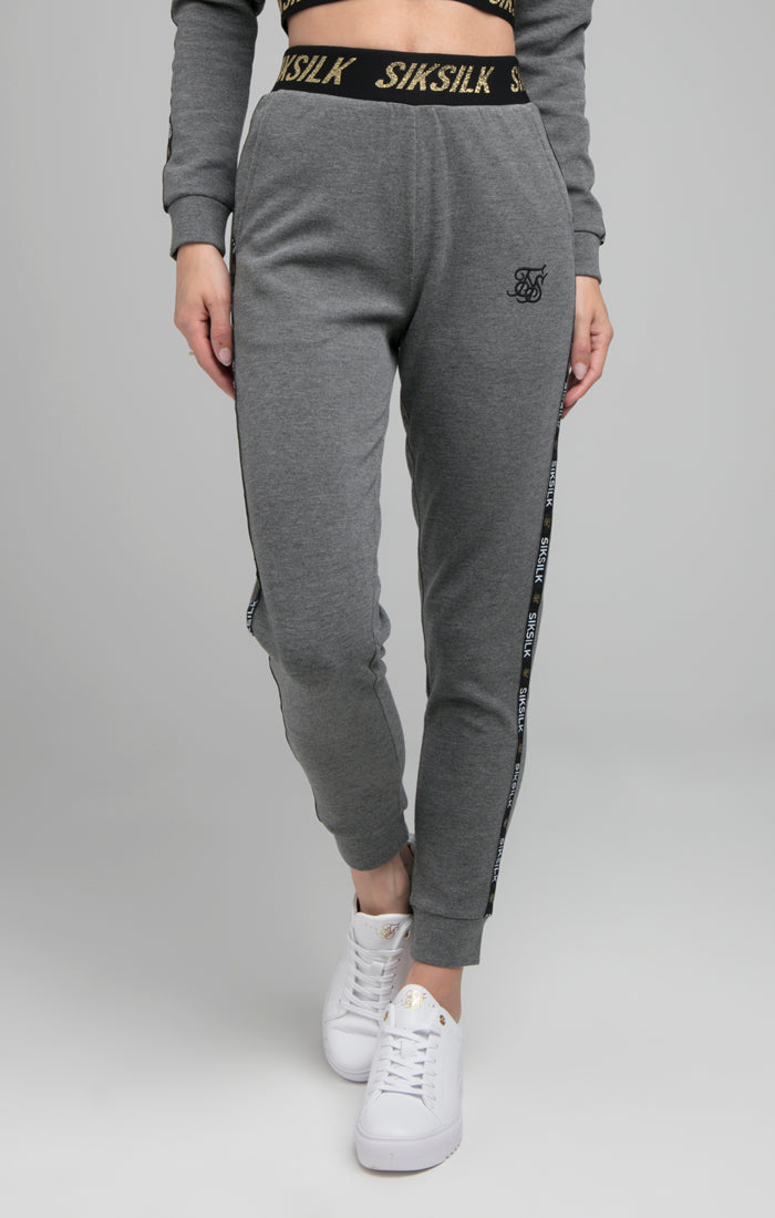 Load image into Gallery viewer, SikSilk Redux Track Bottoms - Grey Marl