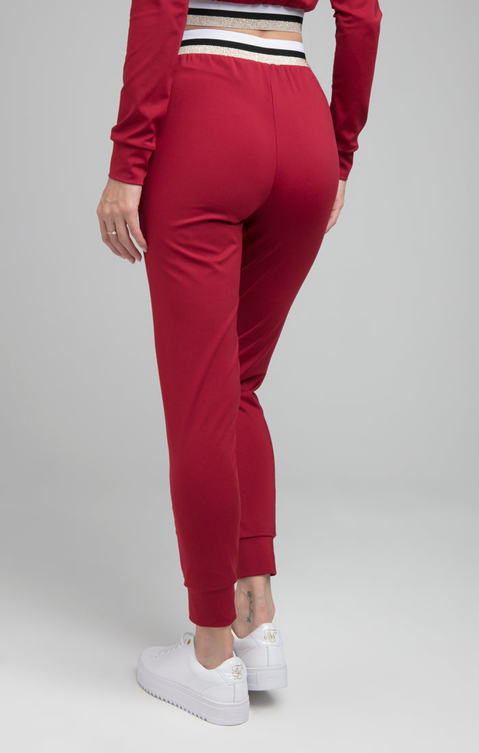 Load image into Gallery viewer, SikSilk Icon Track Pants - Burgundy (2)