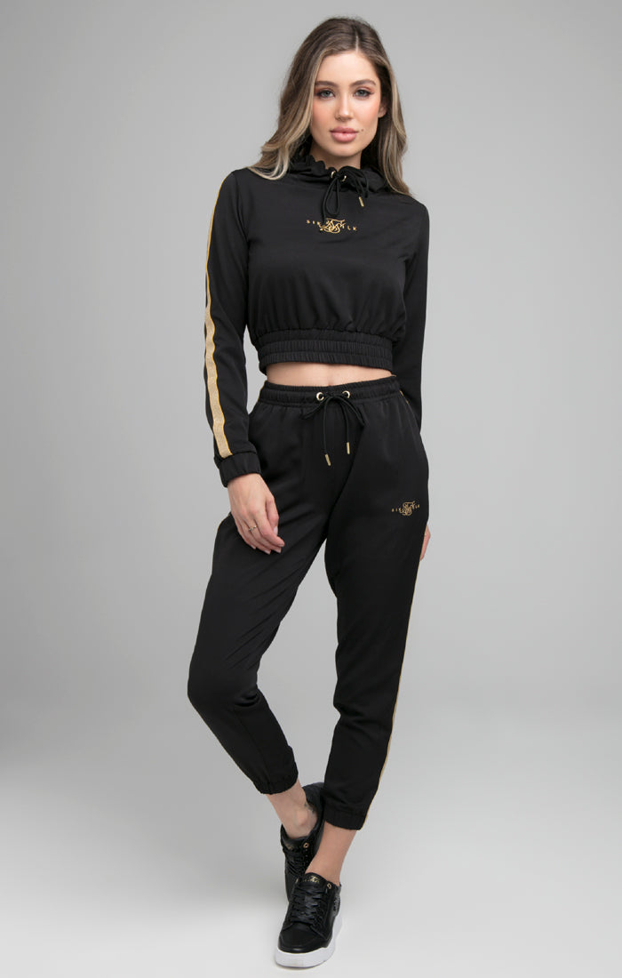 Load image into Gallery viewer, SikSilk Victory Track Top - Black (3)