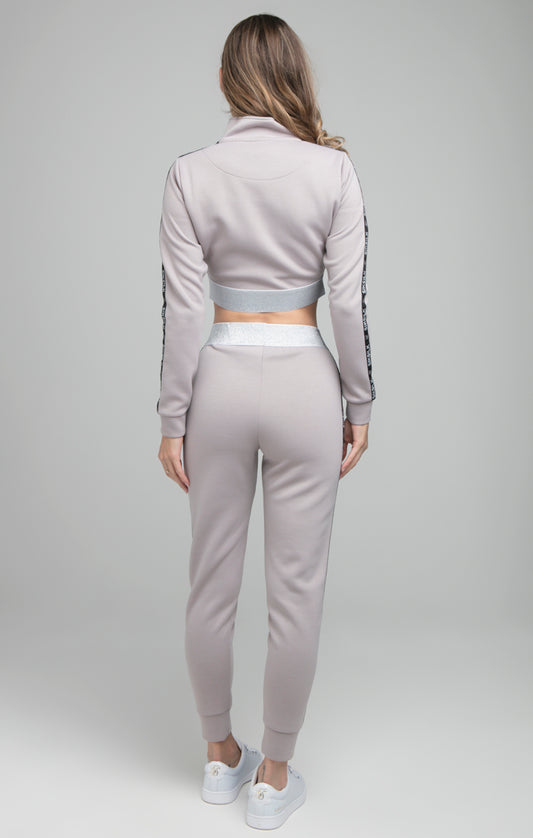 SikSilk Glint Track Pants - Gray