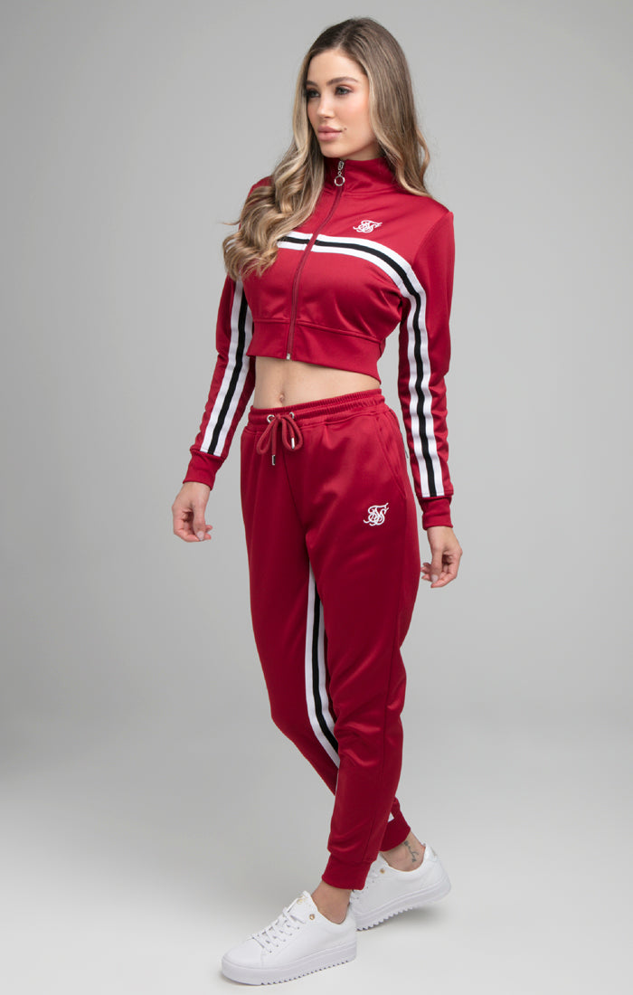 Load image into Gallery viewer, SikSilk Prosperity Track Top - Red (2)