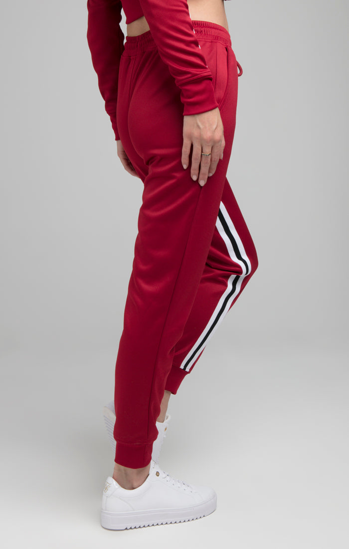 Load image into Gallery viewer, SikSilk Prosperity Track Bottoms - Red (2)