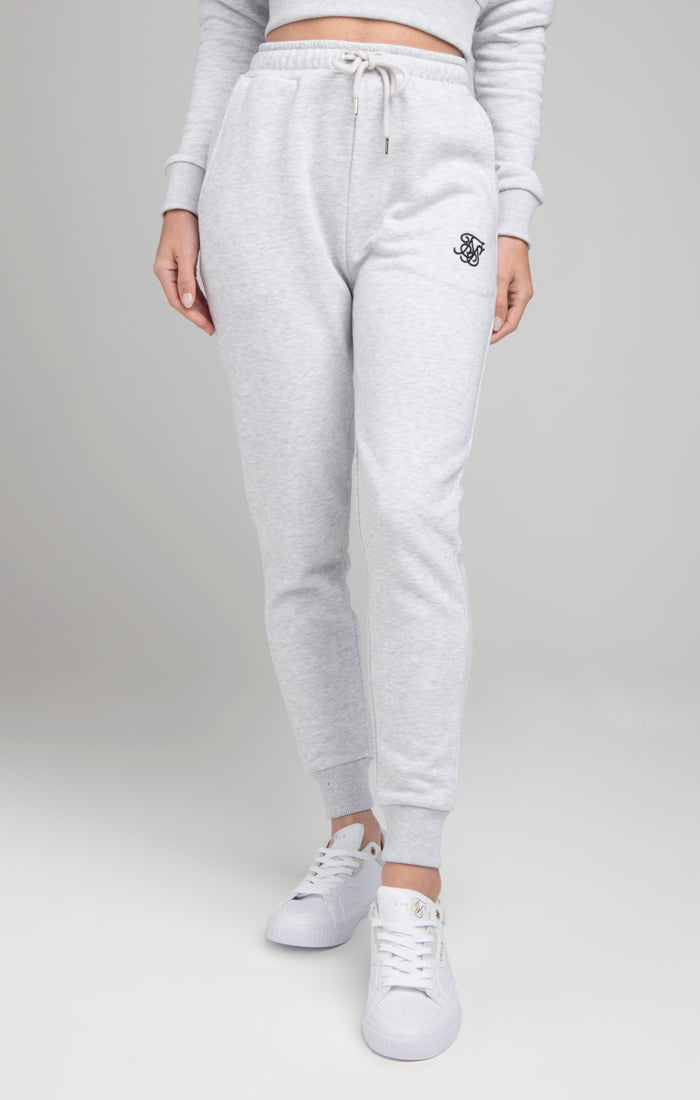 Load image into Gallery viewer, SikSilk Core Track Pants - Ice Grey Marl
