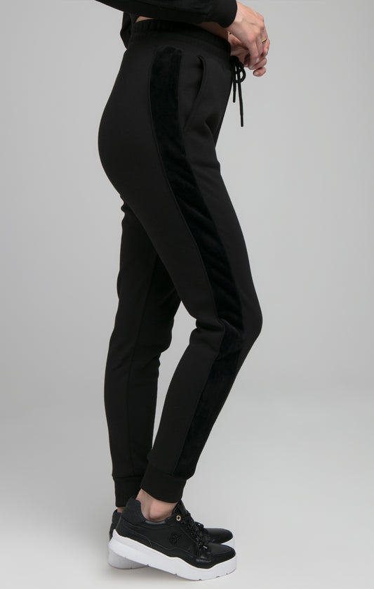 SikSilk Opulent Track Pants - Black
