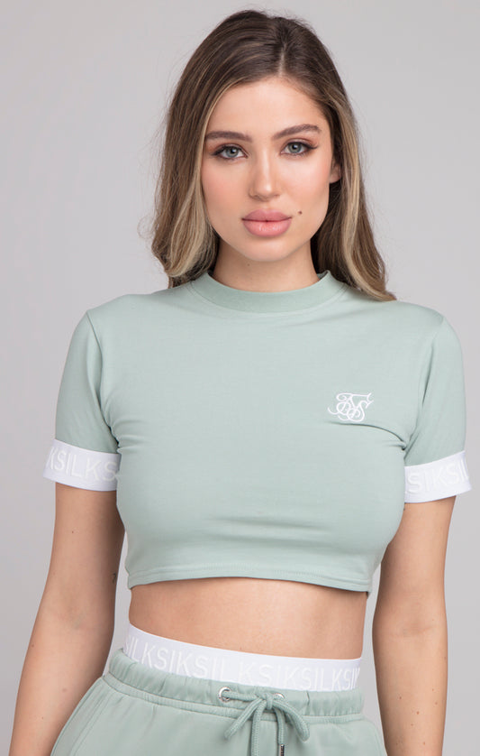 Green Crop T-Shirt