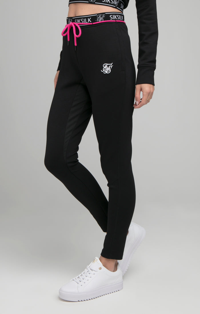 Load image into Gallery viewer, SikSilk Diverse Track Bottoms - Black (4)