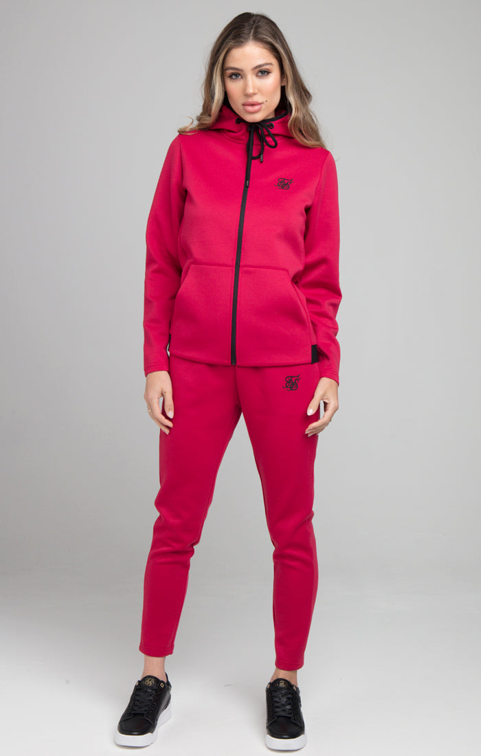 Load image into Gallery viewer, SikSilk Exhibit Athlete Track Jacket - Pink (2)