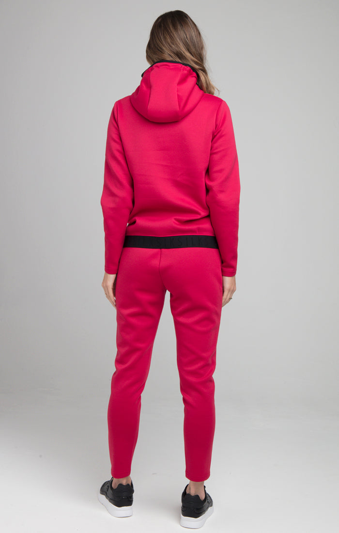 Load image into Gallery viewer, SikSilk Exhibit Athlete Track Jacket - Pink (4)