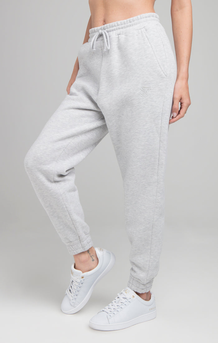 Load image into Gallery viewer, SikSilk Oversize Jogger - Ice Grey Marl (6)