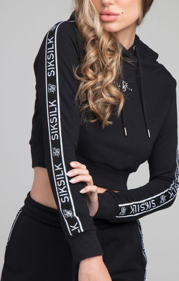 Load image into Gallery viewer, SikSilk Tape Track Top - Black