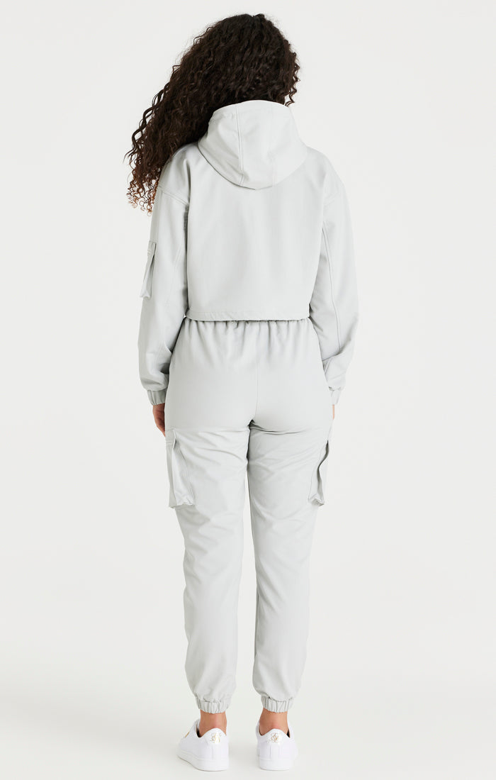 Load image into Gallery viewer, Grey Cargo Track Top (2)