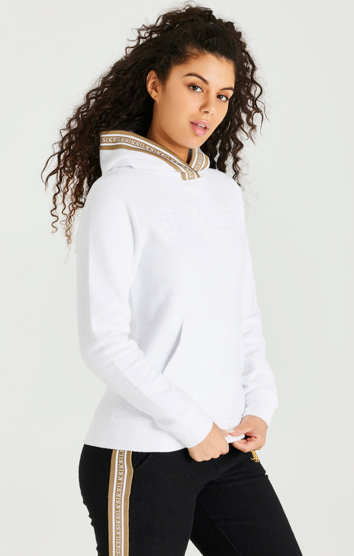 Load image into Gallery viewer, White Overhead Hoodie