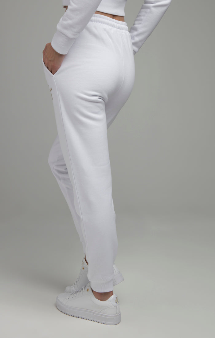 Load image into Gallery viewer, SikSilk Prestige Track Pants - White (2)