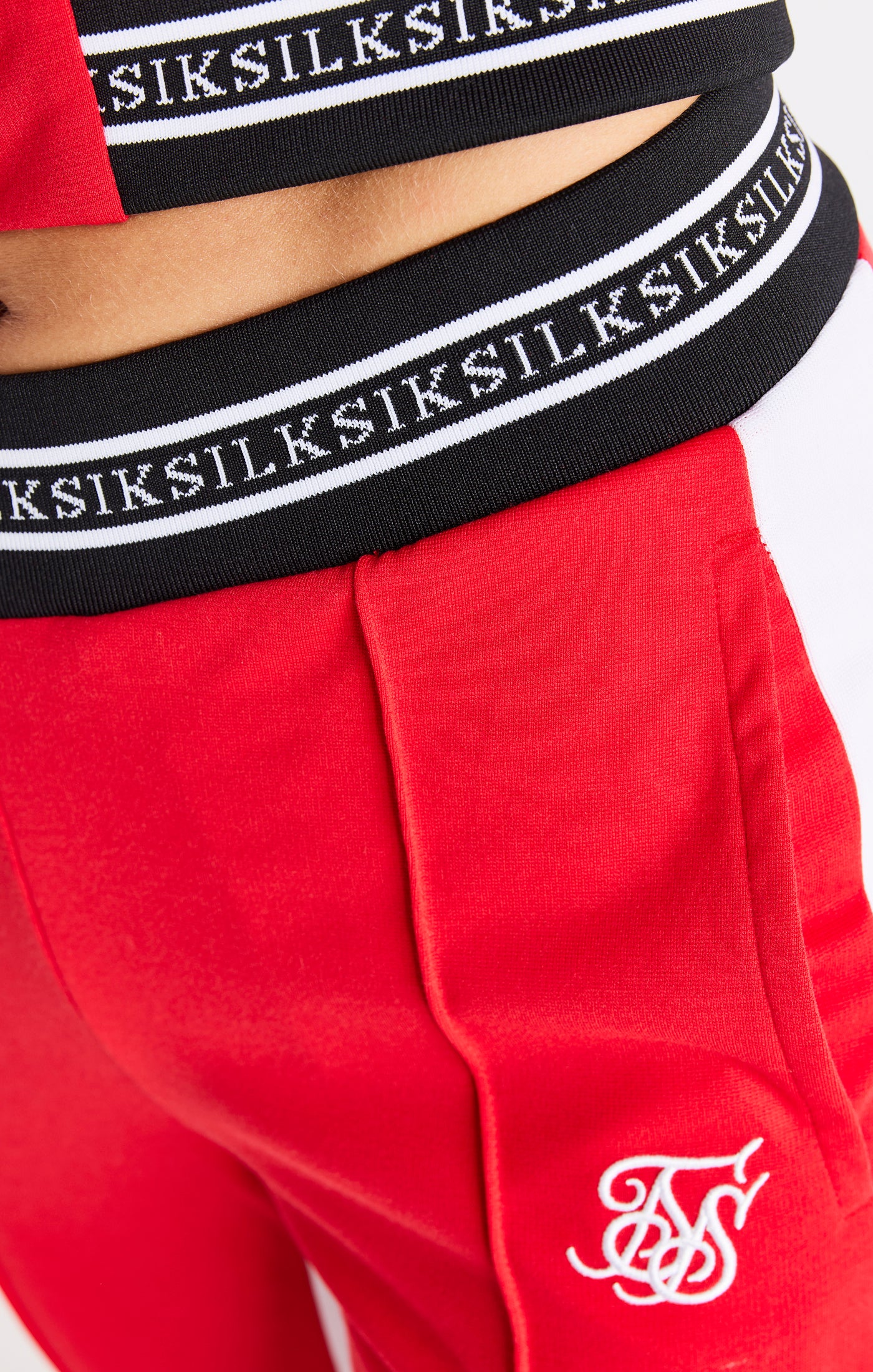 Load image into Gallery viewer, SikSilk Retro Element Track Pants - Red (4)