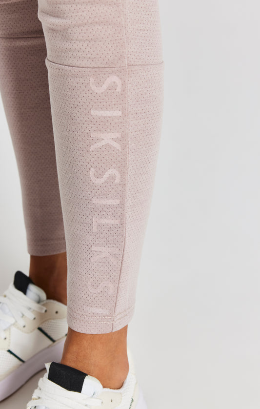 SikSilk Exhibit Premium Track Pants - Washed Pink
