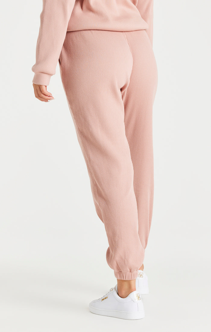 Load image into Gallery viewer, SikSilk Rib Joggers - Pink (4)