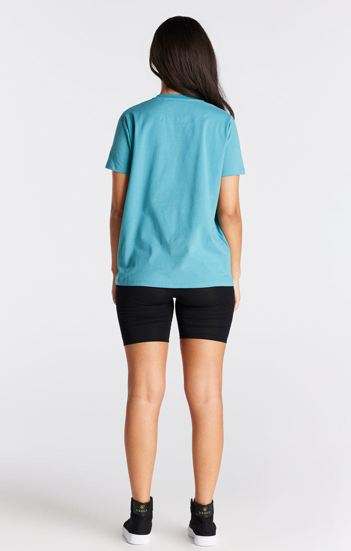 Load image into Gallery viewer, Teal Boyfriend T-Shirt (6)