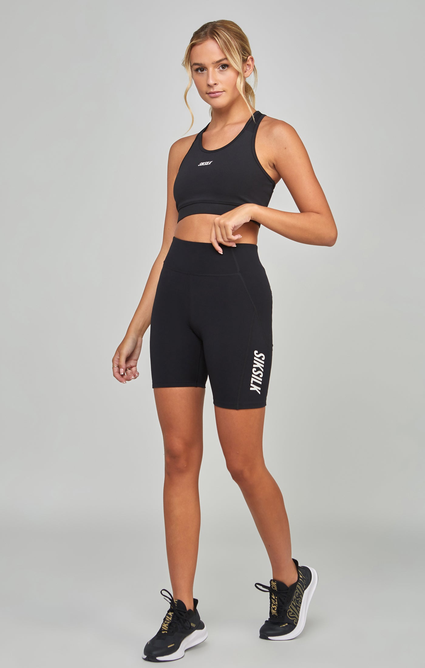 Load image into Gallery viewer, Black Sports Essential Cycling Short (2)