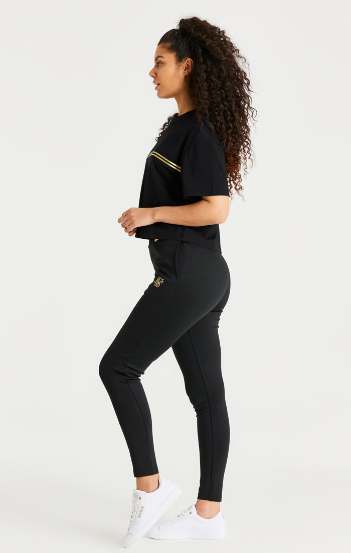 Load image into Gallery viewer, Black Track Pant (6)