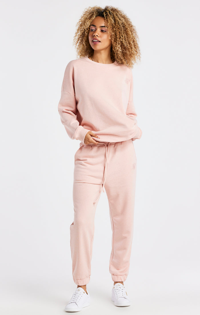 Load image into Gallery viewer, Pink Marl Oversize Sweat (3)