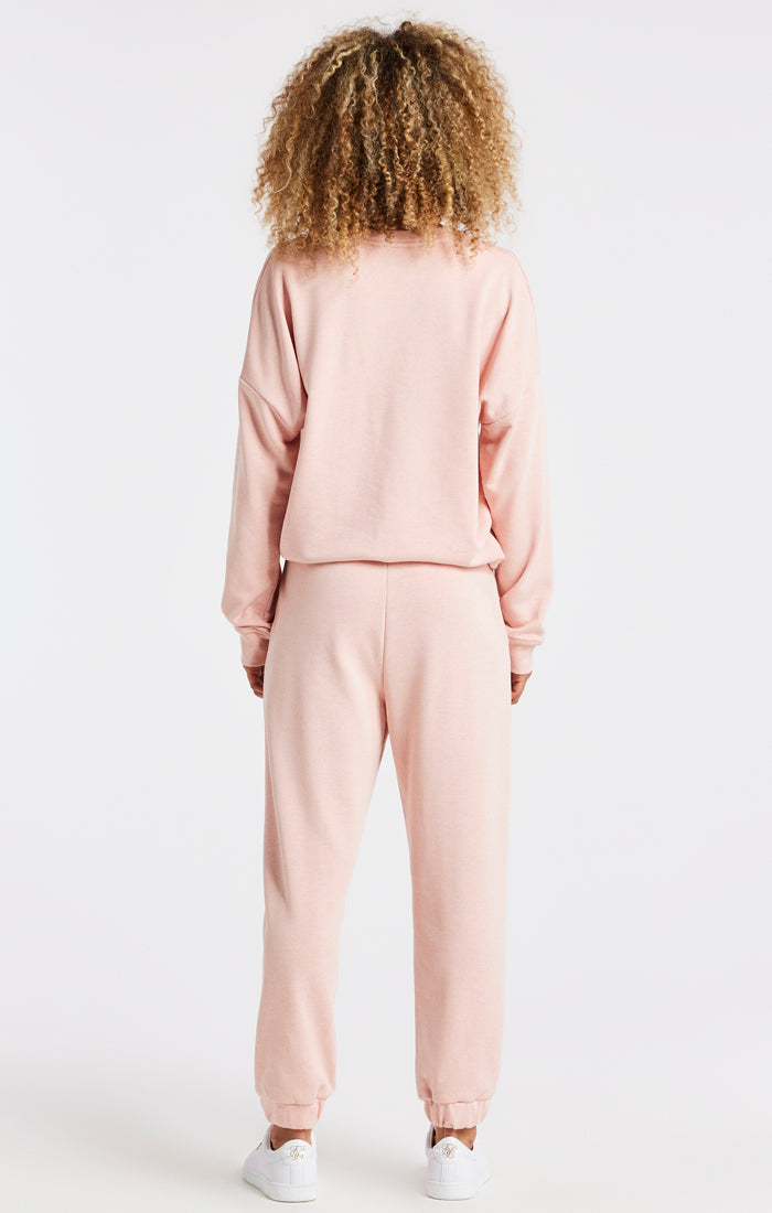 Load image into Gallery viewer, Pink Marl Oversize Sweat (4)