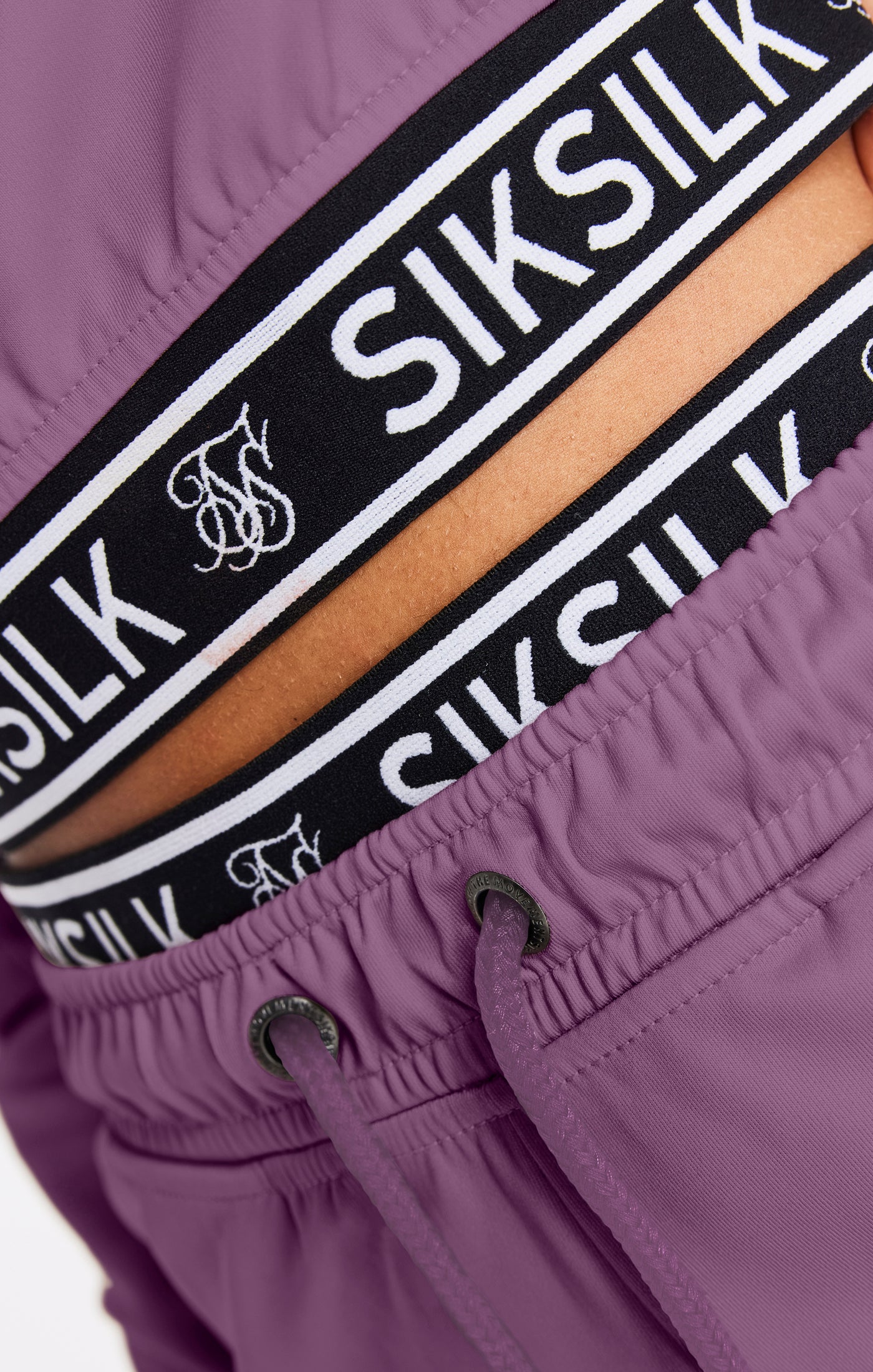 Load image into Gallery viewer, SikSilk Cargo Cropped Hoodie - Pink (2)
