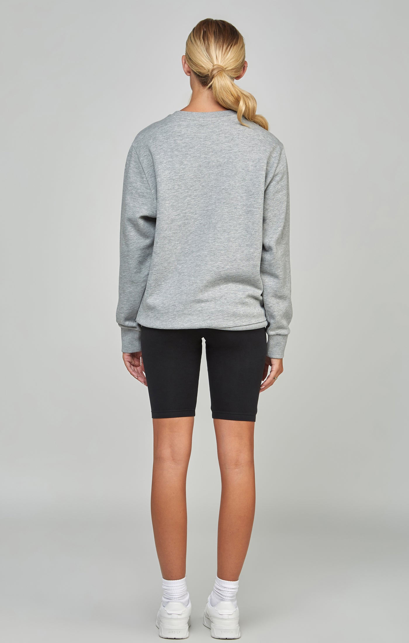 Load image into Gallery viewer, Grey Marl Essential Sweatshirt (4)