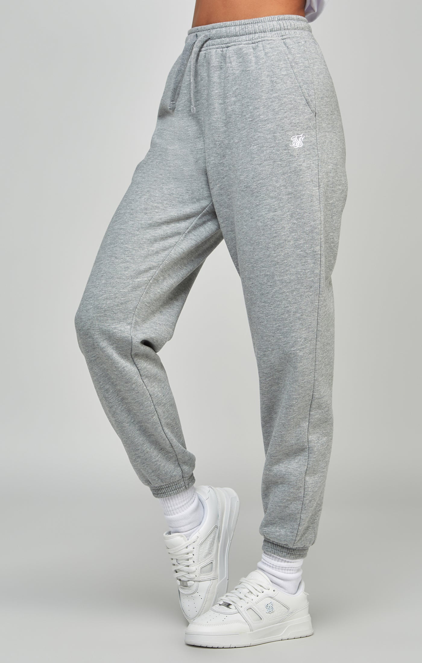 Load image into Gallery viewer, Grey Marl Essential Joggers