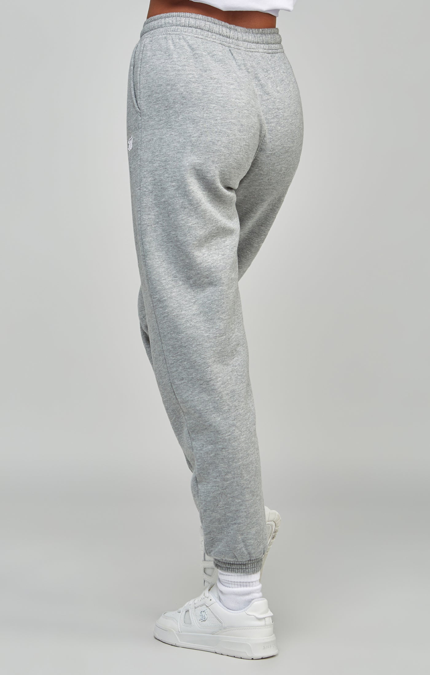 Load image into Gallery viewer, Grey Marl Essential Joggers (3)