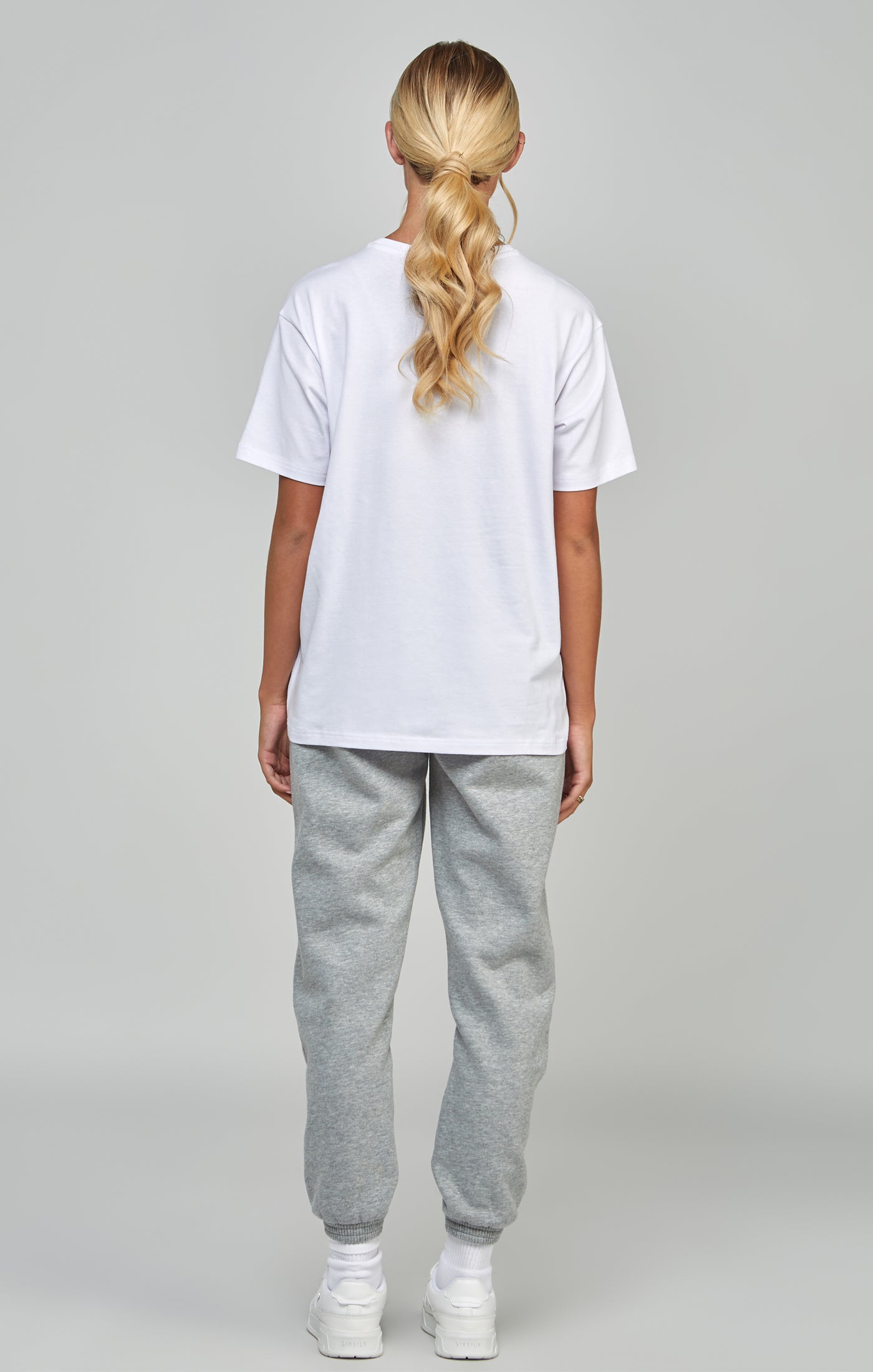 Load image into Gallery viewer, Grey Marl Essential Joggers (4)