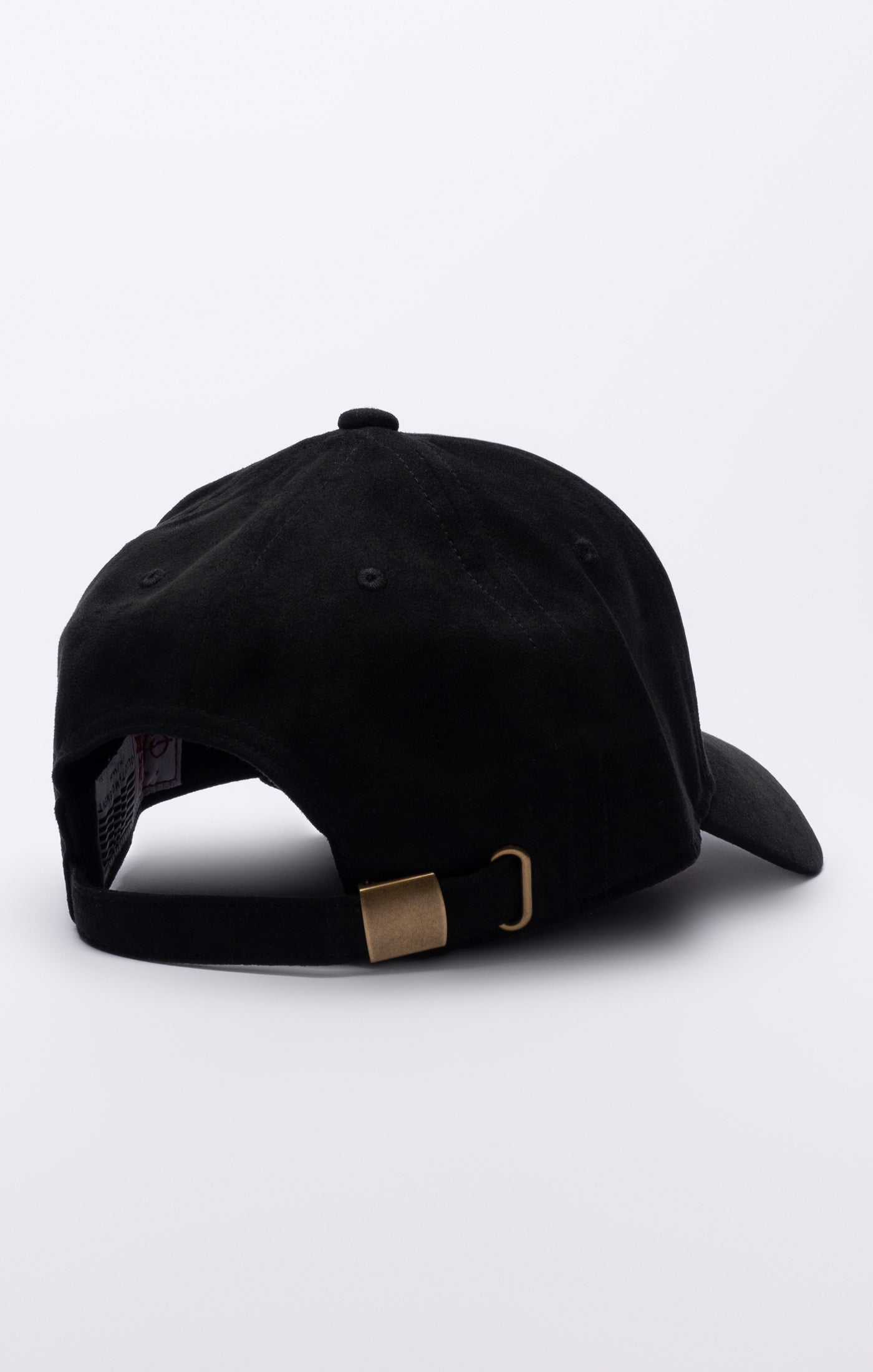 Load image into Gallery viewer, Black Faux Suede Baseball Cap (3)
