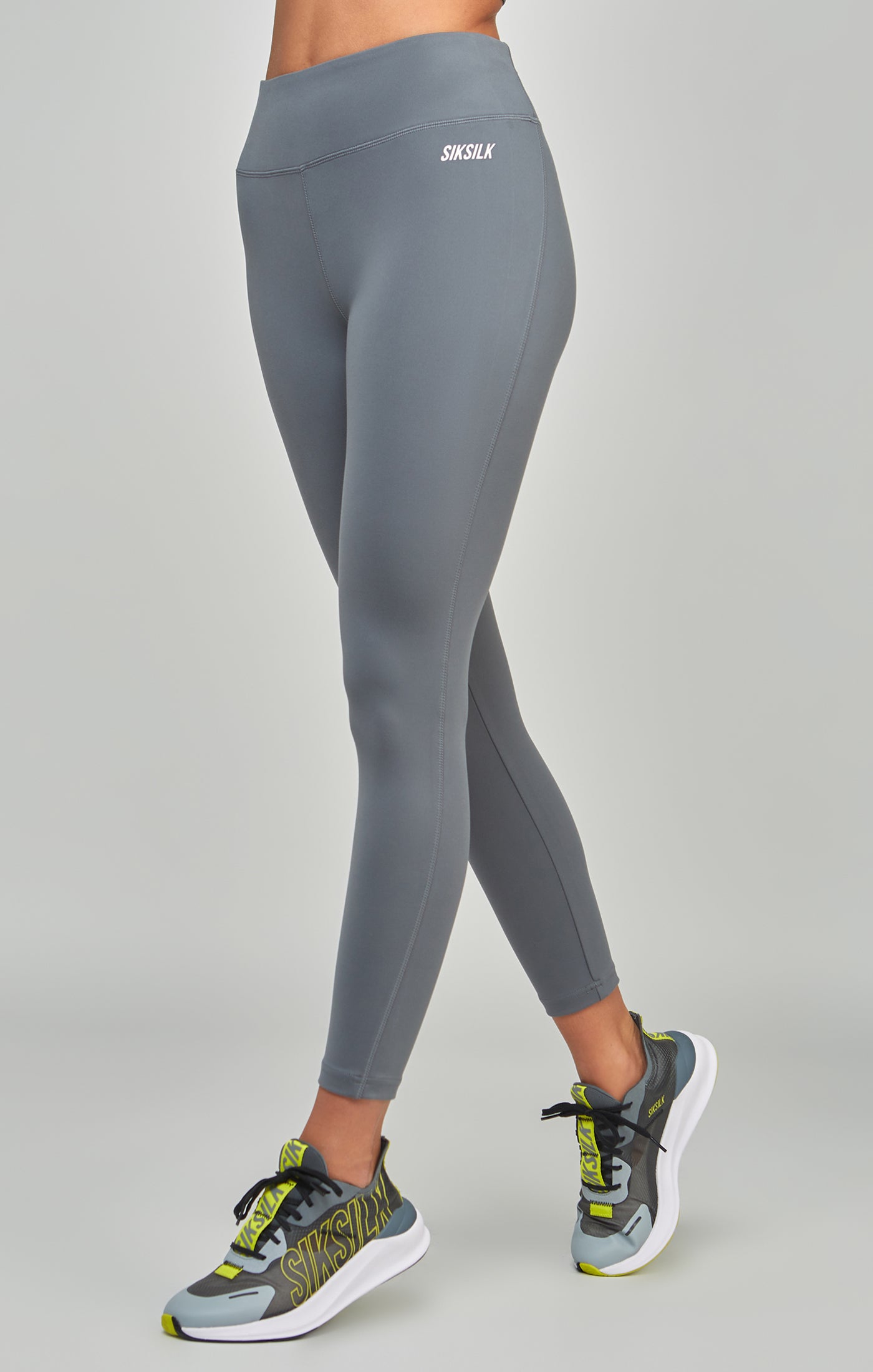 Load image into Gallery viewer, Grey Sports Essentials Legging