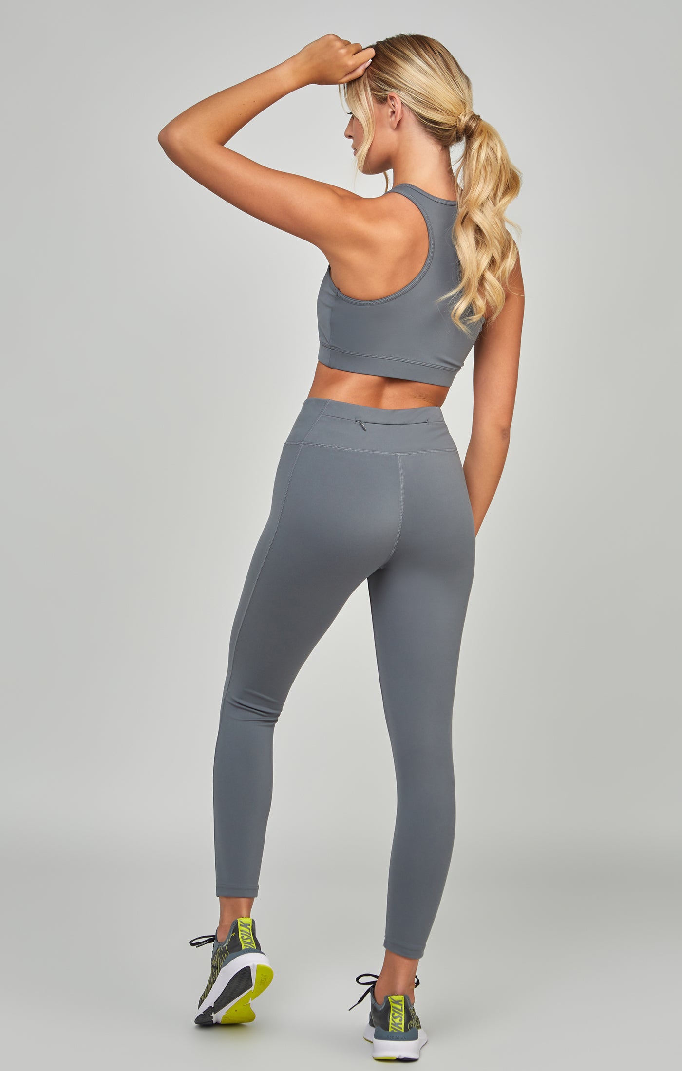 Load image into Gallery viewer, Grey Sports Essentials Legging (4)