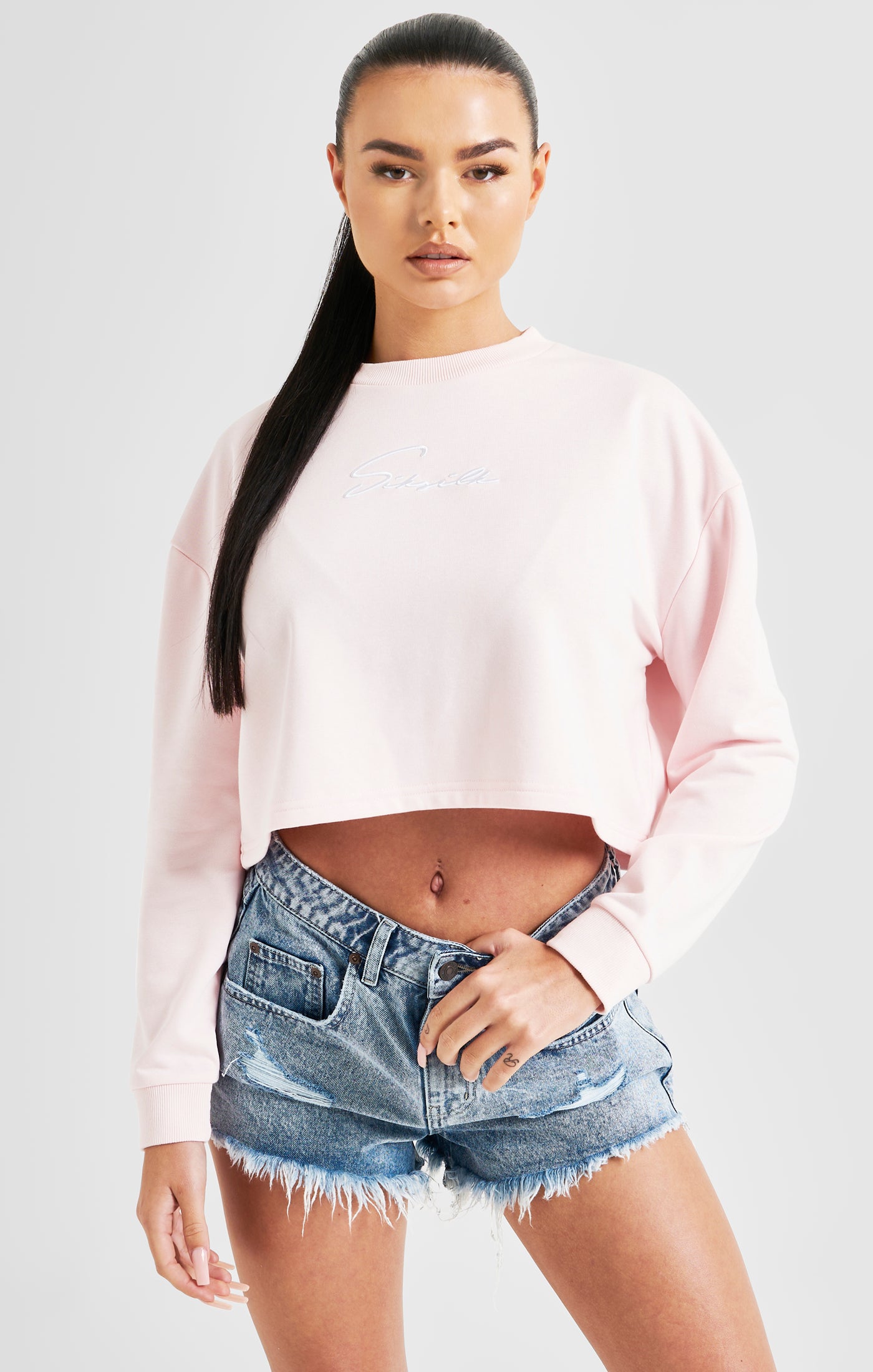 Load image into Gallery viewer, Pink Signature Sweatshirt