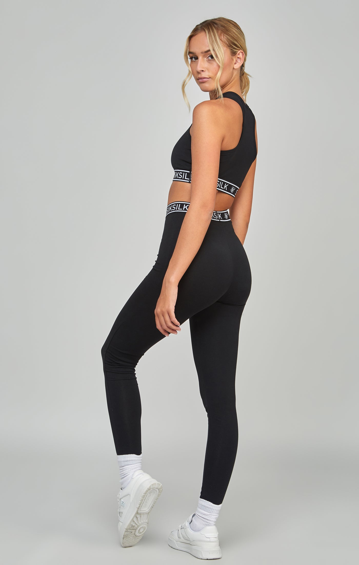 Load image into Gallery viewer, Black Tape Legging (4)
